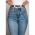 Curea Dama Cu Lanturi Decorative, Neagra
