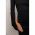 Rochie Mini Eleganta Cu Decolteu Asimetric Mamola, Neagra