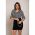 Bluza Eleganta Cu Imprimeu Geometric Lavlenta, Alba