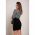 Bluza Eleganta Cu Imprimeu Geometric Lavlenta, Alba