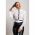 Curea Ham Cu Inele Metalice, Neagra