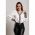 Bluza Eleganta Cu Imprimeu Leopard Polina, Alba