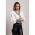 Bluza Eleganta Cu Imprimeu Leopard Polina, Alba