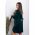 Rochie Mini ElegantÄƒ Cu Detaliu De Margele È˜i Decolteu ÃŽn 'V' Candys, Verde