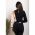 Tricou Cu Imprimeu Geometric Nelyna, Negru/Bej
