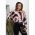 Tricou Elegant Cu Decolteu Asimetric Pamiera, Bej