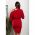 Rochie Mini Eleganta Cu Decolteu Asimetric Verrina, Visiniu