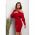 Rochie Mini Eleganta Cu Decolteu Asimetric Verrina, Visiniu