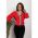 Bluza Eleganta Cu Imprimeu Leopard Polina, Rosu