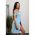 Rochie Mini Eleganta Montaria, Albastru Deschis