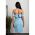 Rochie Mini Eleganta Montaria, Albastru Deschis