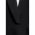 Blazer Lung Clasic Zefira, Negru