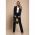 Blazer Cu Guler Clasic, Negru