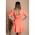 Rochie Mini Eleganta Cu Imprimeu Tamba, Roz