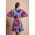 Rochie Mini Eleganta Cu Imprimeu Toretta, Multicolor