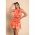 Rochie Mini Eleganta Cu Imprimeu Torsa, Fucsia