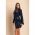 Rochie Mini Eleganta Farna, Albastru Inchis