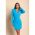 Rochie Mini Eleganta Farna, Albastru