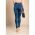 Blugi Skinny Cu Paiete Albeda, Albastru