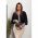 Bluza Eleganta Cu Imprimeu Leopard Polina, Neagra