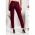 Pantaloni Lungi Eleganti Drepti Tordina, Visiniu