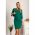Rochie Midi Eleganta Cu Maneca Lunga Riuma, Verde