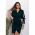 Rochie Mini ElegantÄƒ Cu Detaliu De Margele È˜i Decolteu ÃŽn 'V' Candys, Verde