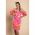 Rochie Mini Eleganta Cu Imprimeu Corvetta, Fucsia