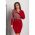 Rochie Mini ElegantÄƒ Cu Imprimeu Geometric Nyca, Bordo
