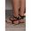 Sandale Cu Lant Decorativ, Negre