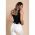 Body Elegant FÄƒrÄƒ MÃ¢neci Cu Detaliu Decorativ, Negru