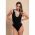 Body Elegant FÄƒrÄƒ MÃ¢neci Cu Detaliu Decorativ, Negru