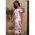 Rochie Midi Eleganta Cu Imprimeu Floral, Roz