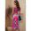 Rochie Midi Eleganta Cu Imprimeu, Multicolor