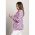 Blazer Cu Imprimeu Geometric, Roz