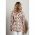 Blazer Cu Imprimeu Geometric, Liliac