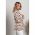 Blazer Cu Imprimeu Geometric, Liliac