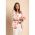 Blazer Lung Cu Guler Clasic Turina, Rosu