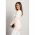 Rochie Mini Tricotata Cu Maneci Lungi, Bej