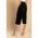 Pantaloni 3/4 Cu Talie Elastica, Negri