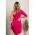 Rochie Mini Eleganta Cu Volane Ricaletta, Fucsia