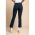 Pantaloni Eleganti Evazati, Albastru Inchis