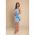 Rochie Mini Eleganta Cu Volane Ricaletta, Albastru Deschis