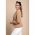 Blazer Cu Guler Clasic Softina, Bej Inchis