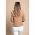 Blazer Cu Guler Clasic Softina, Bej Inchis