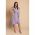 Rochie Midi Cu Imprimeu Buline, Liliac