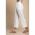 Pantaloni Eleganti Din In, Alb