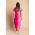 Rochie Maxi ElegantÄƒ Cu Imprimeu Leopard, Roz