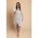 Rochie Midi Cu Imprimeu Buline, Alba