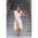 Rochie Midi Cu Imprimeu Buline, Alba